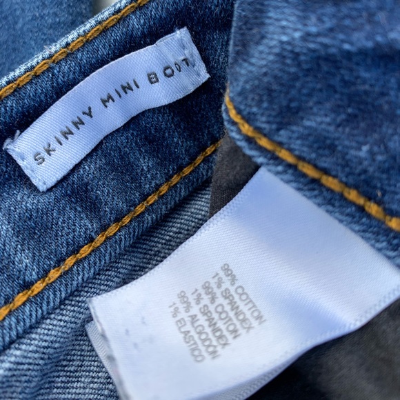 Kenneth Cole Skinny Mini Boot Jeans Size 6 - Picture 7 of 7